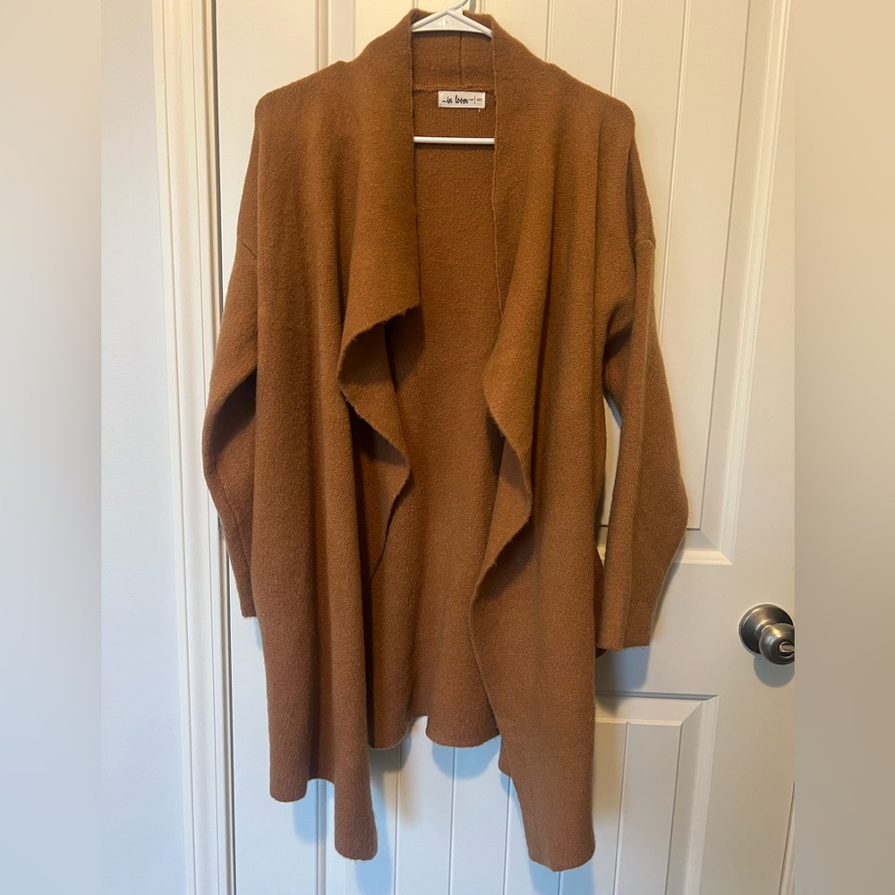Open Front Cardigan Sweater